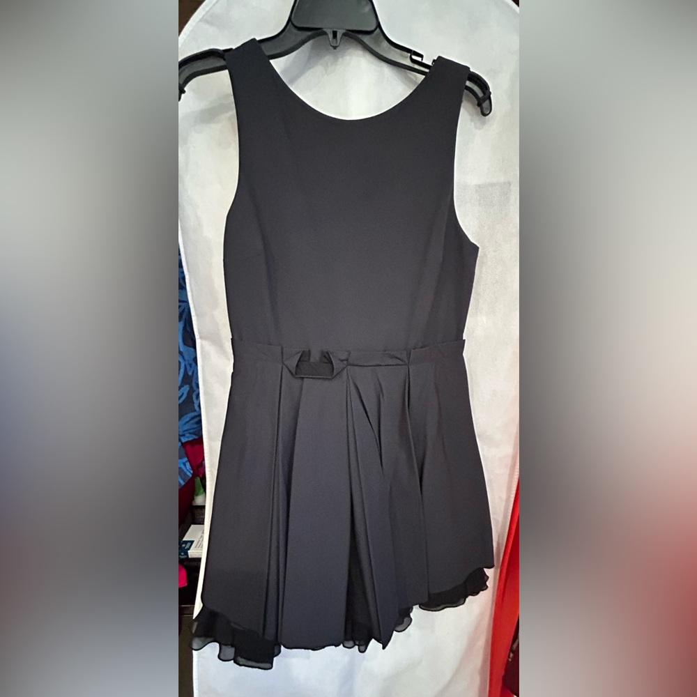 Alica And Olivia Open Back Button Mini Dress - image 1